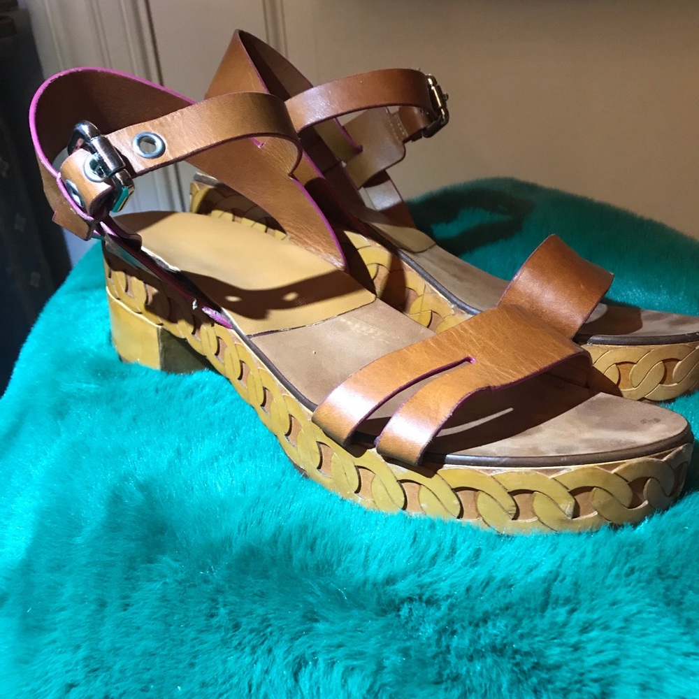 Casadei Low heel Italian Leather Sandals